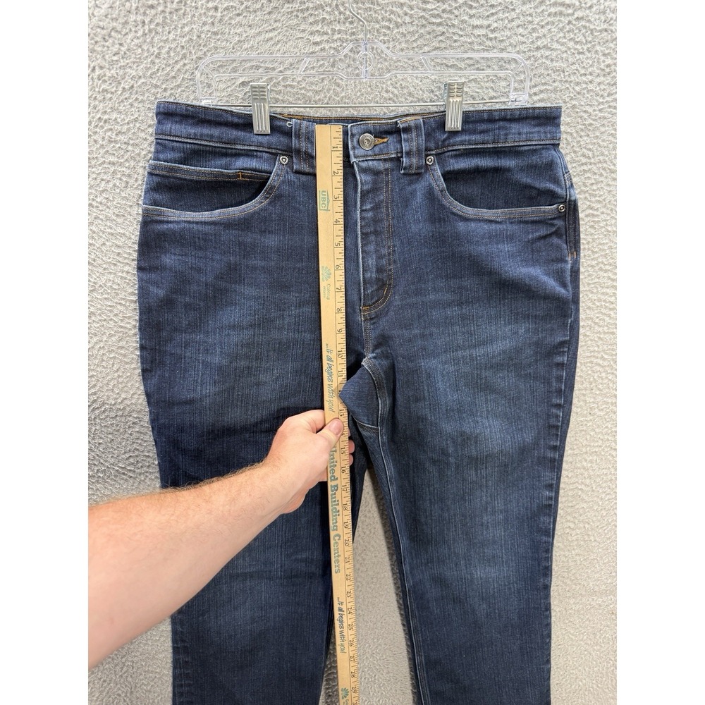 Duluth Trading Co Jeans Mens 34x30 Blue Ballroom Double Flex Workwear Chore Barn - Picture 5 of 10
